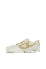 S-Pagodha-Quilted suede sneakers