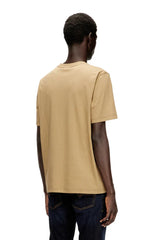 Light cotton T-shirt with faded logo
