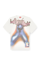Relaxed cotton T-shirt with digital print