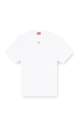 Regular T-shirt with crew neck and Oval D