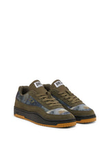 S-Tracker-D leather lace-up shoes