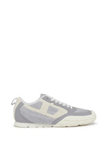 S-Pagodha-Quilted suede sneakers