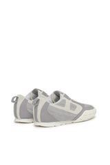 S-Pagodha-Quilted suede sneakers