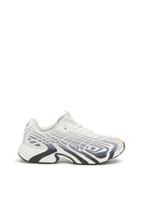 D-Vit-Sneakers in striped dégradé mesh