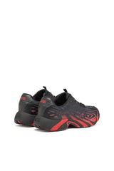 D-Vit-Sneakers in striped dégradé mesh