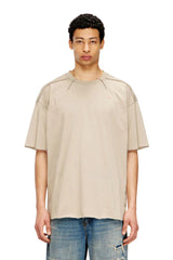 Cotton T-shirt with micro embroidery