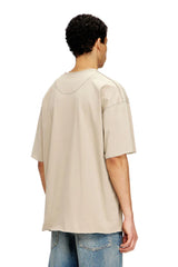 Cotton T-shirt with micro embroidery