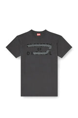 Regular T-shirt with D appliqué