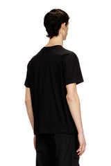 T-shirt with contrast piping