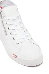 S-Athos Zip - High-top sneakers in premium leather