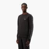 Graphic Jacquard Crew Neck Sweatshirt