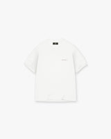 Block Logo T-Shirt - Flat White