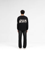 Raceway Long Sleeve T-Shirt - Jet Black