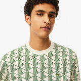 Lacoste Monogram cotton t-shirt