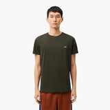 Essential Cotton Pima Tee With Crew Neck