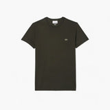 Essential Cotton Pima Tee With Crew Neck