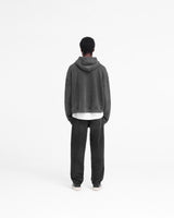 Rep Applique Hoodie - Vintage Black