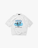 Represent X Oasis Maine Road T-Shirt - Flat White
