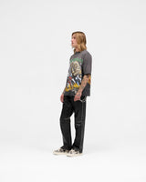 Represent X Iron Maiden Number Of Beast T-Shirt - Sunfade Grey