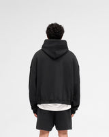 Rep Applique Hoodie - Off Black