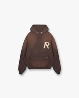 Masking Tape Initial Hoodie - Cedar