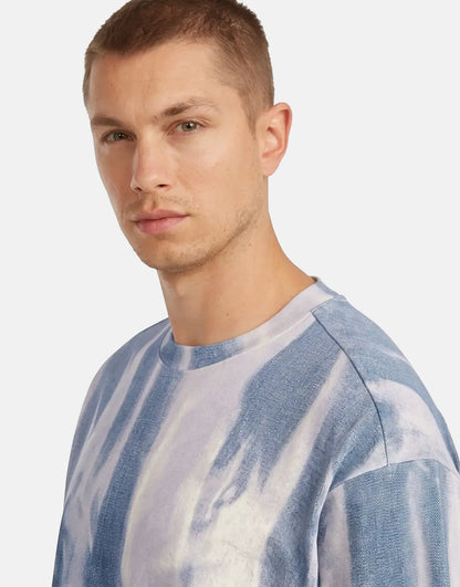 G-Star RAW All Over Loose Denim Flame T-Shirt