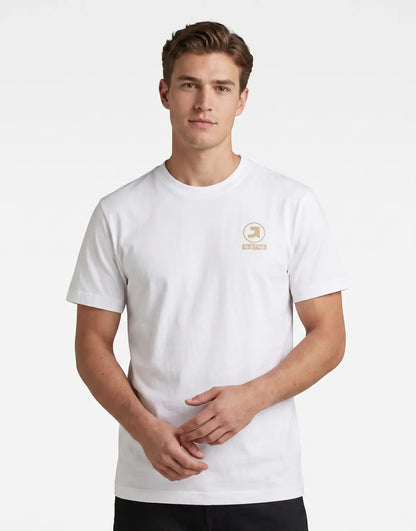 G-Star RAW Logo White T-Shirt