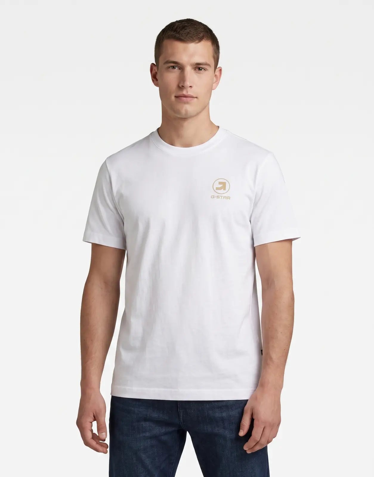 G-Star RAW Logo White T-Shirt