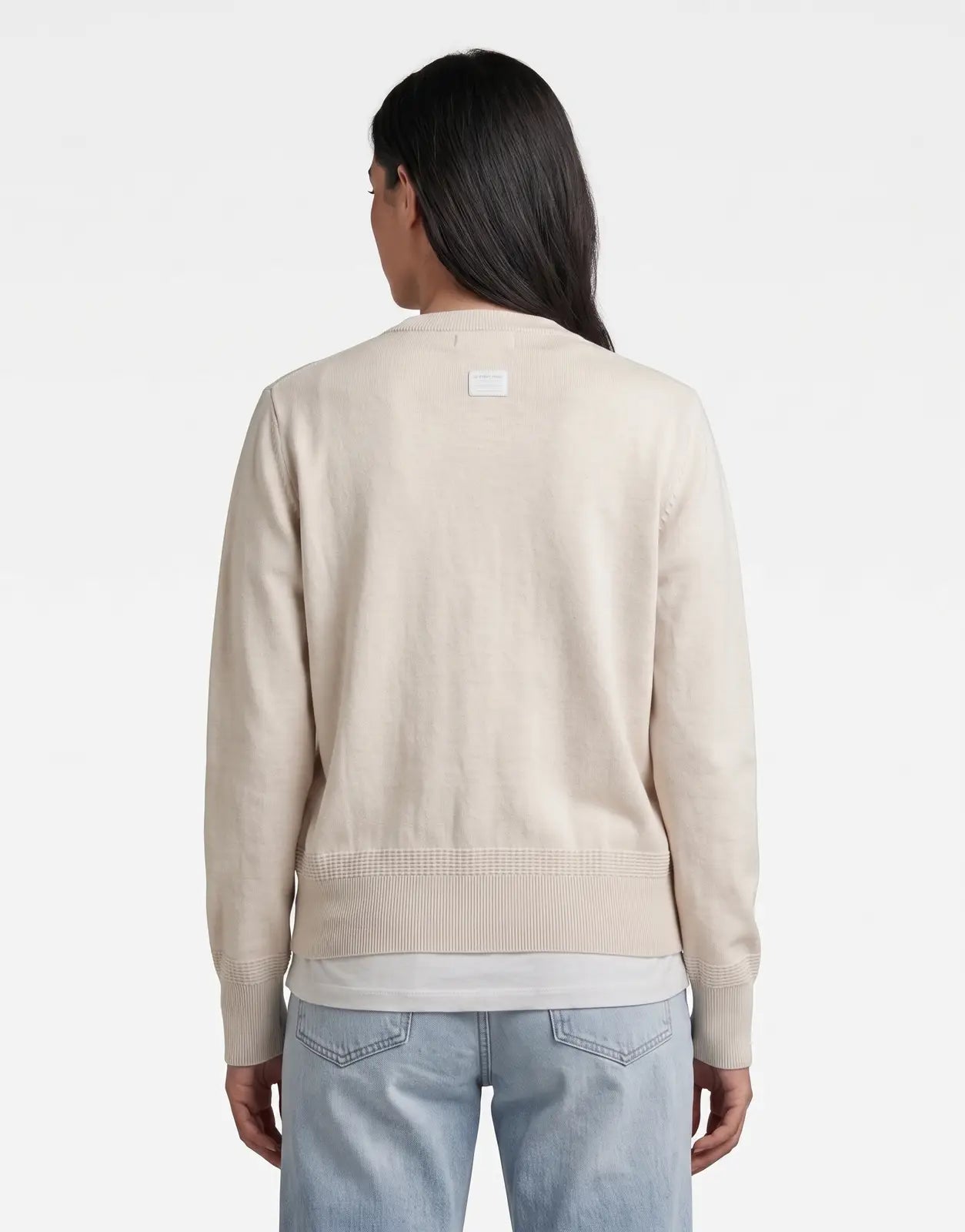 G-Star RAW R Knit Cardigan Whitebait