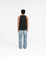 Represent X Duke + Dexter Ribbed Vest - Black