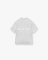 Represent Owners Club Stamp T-Shirt - Ash Grey