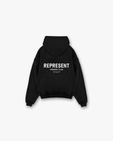Represent Owners Club Zip Hoodie - Black