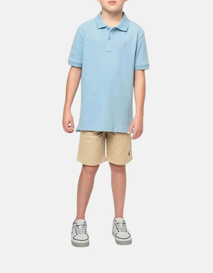 Polo Boys Austin Glacier Blue Golfer