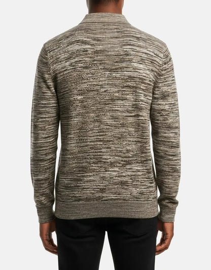 Polo Space Dye Brown Knitwear