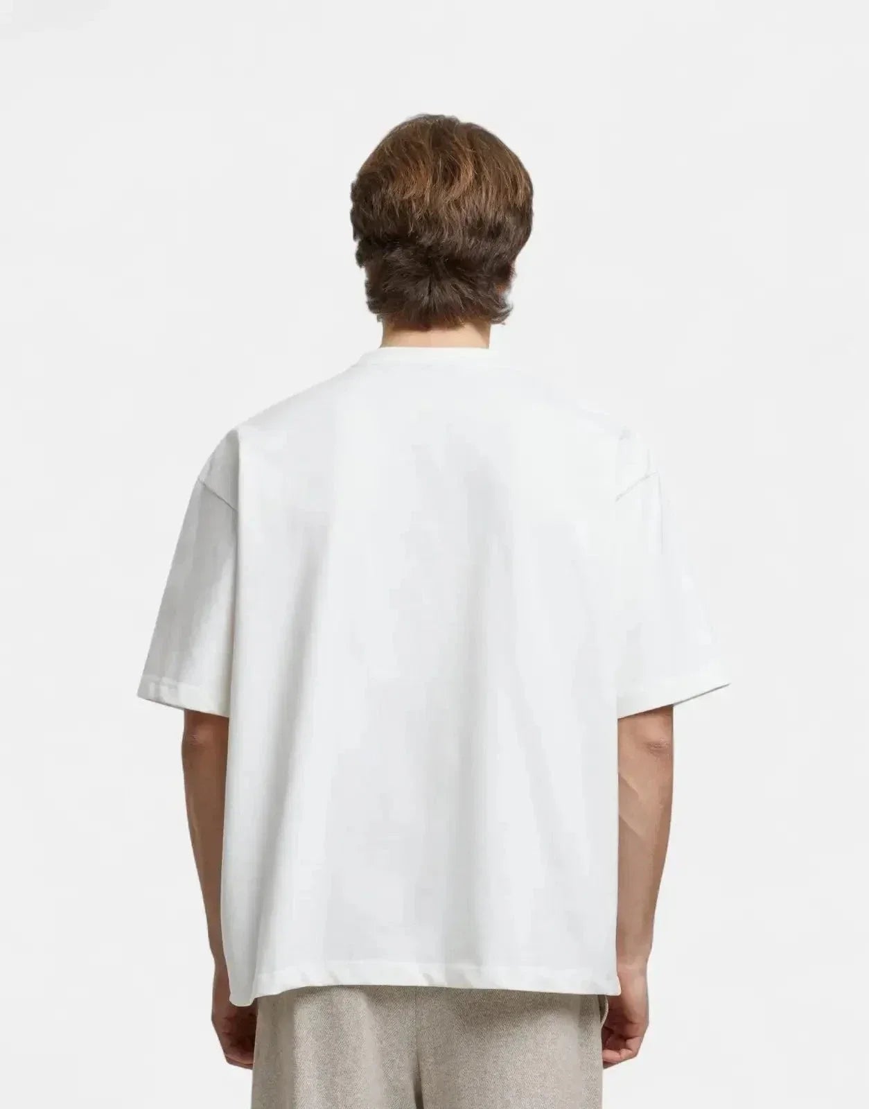 Prohibited Oversized Off-White T-Shirt