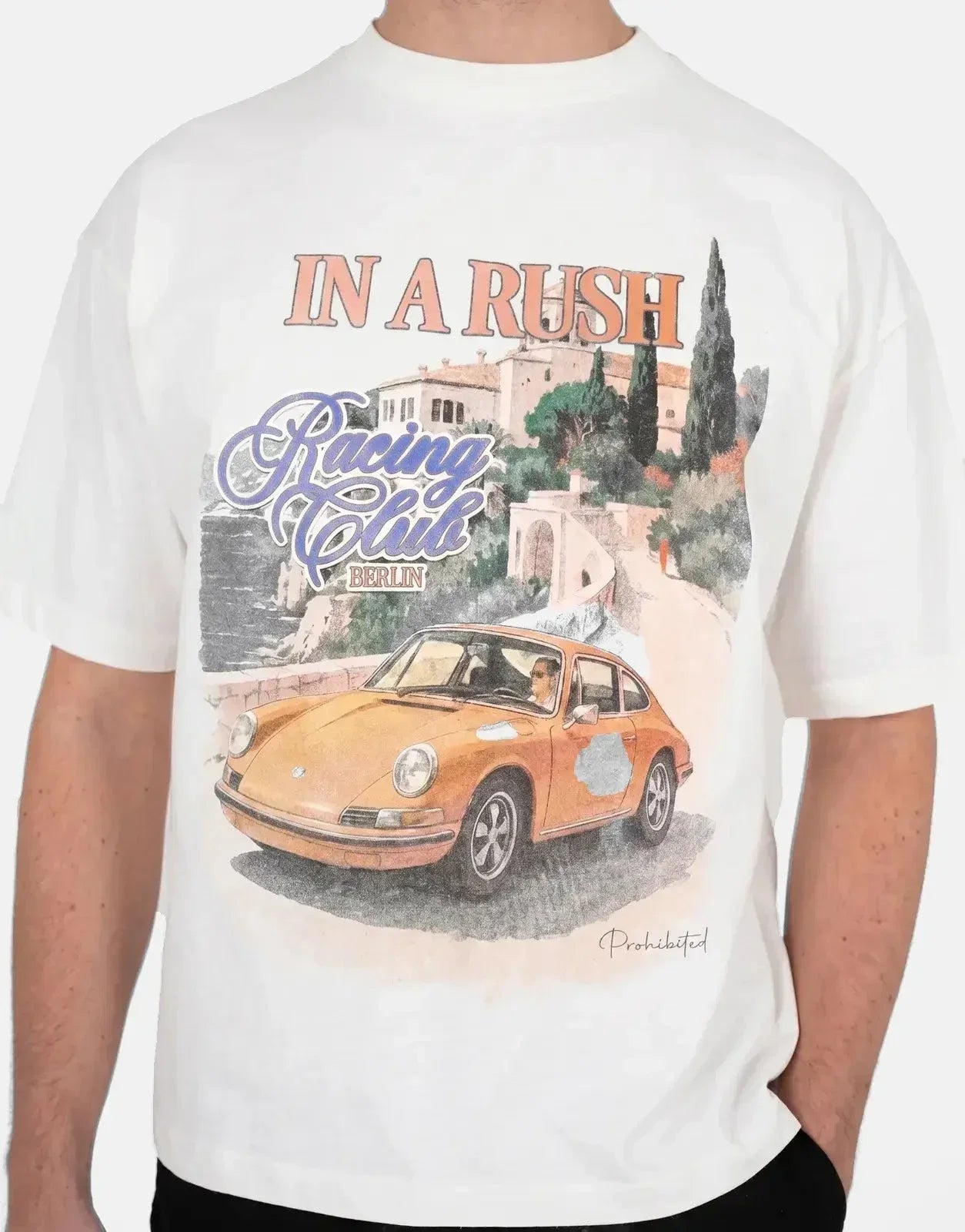Prohibited Speeding Offwhite T-Shirt