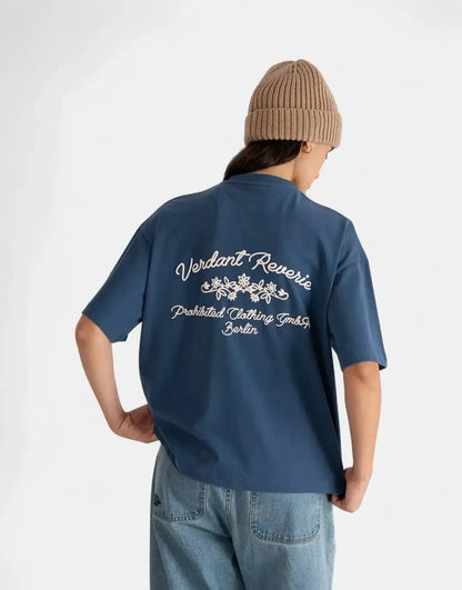 Prohibited Verdant Reverie Blue T-Shirt