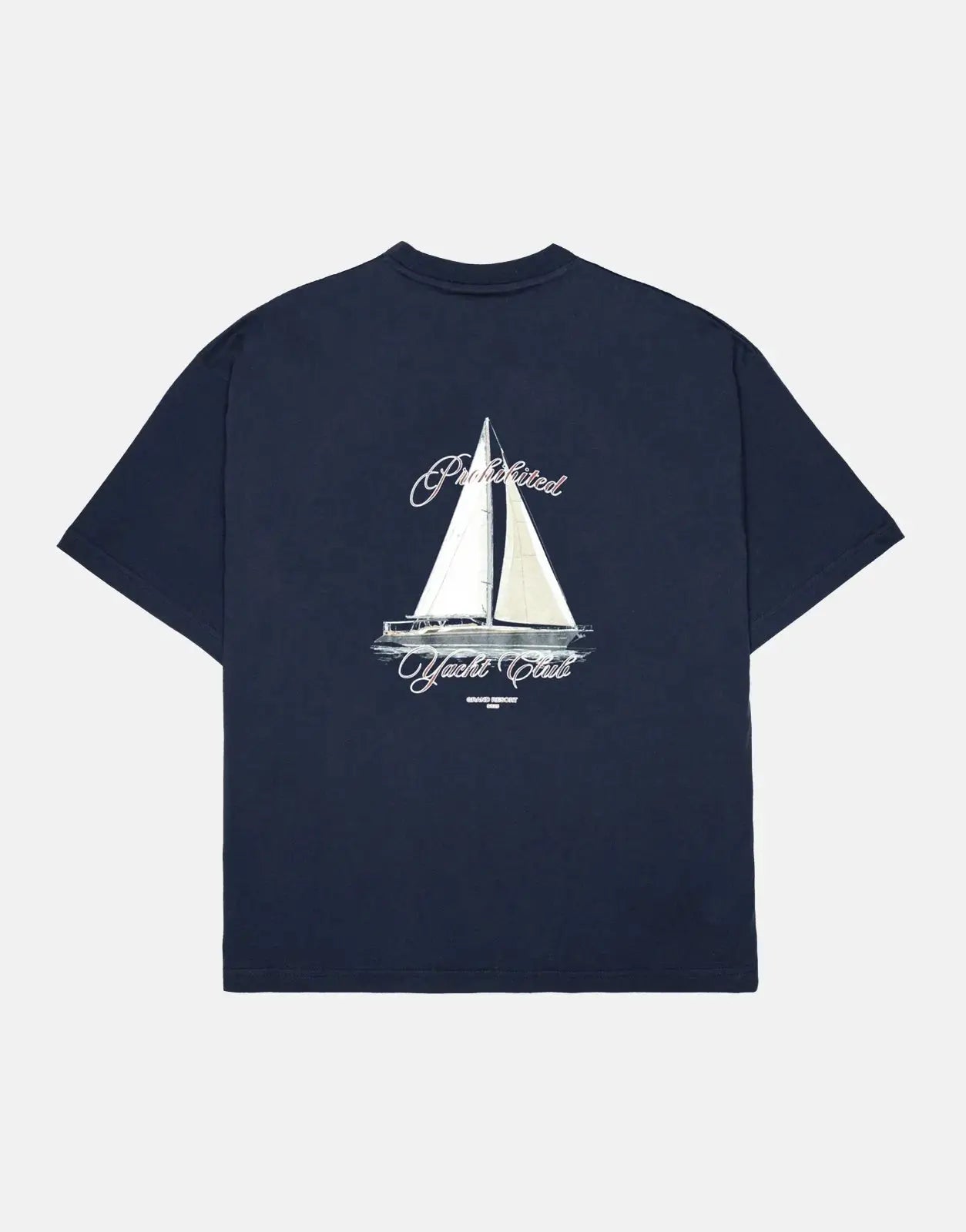 Prohibited Yacht Navy T-Shirt