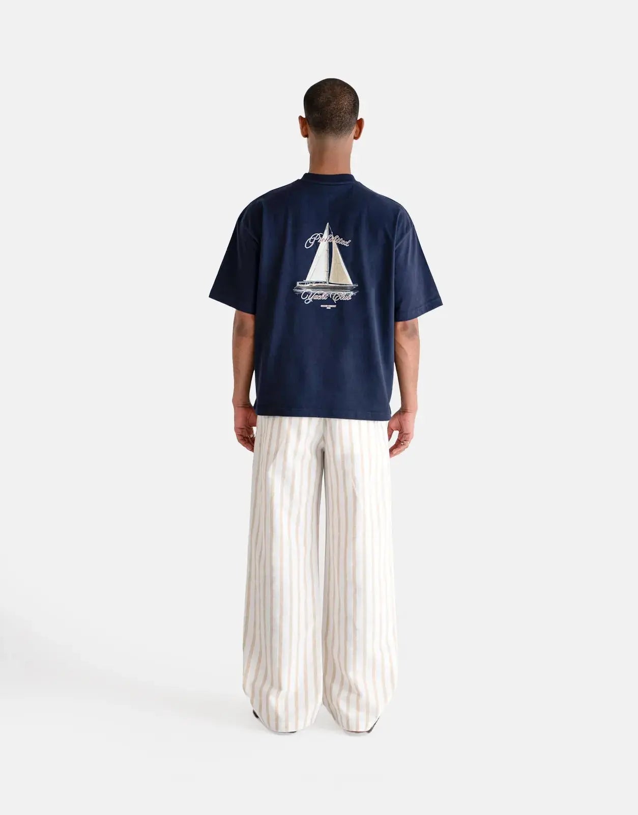 Prohibited Yacht Navy T-Shirt