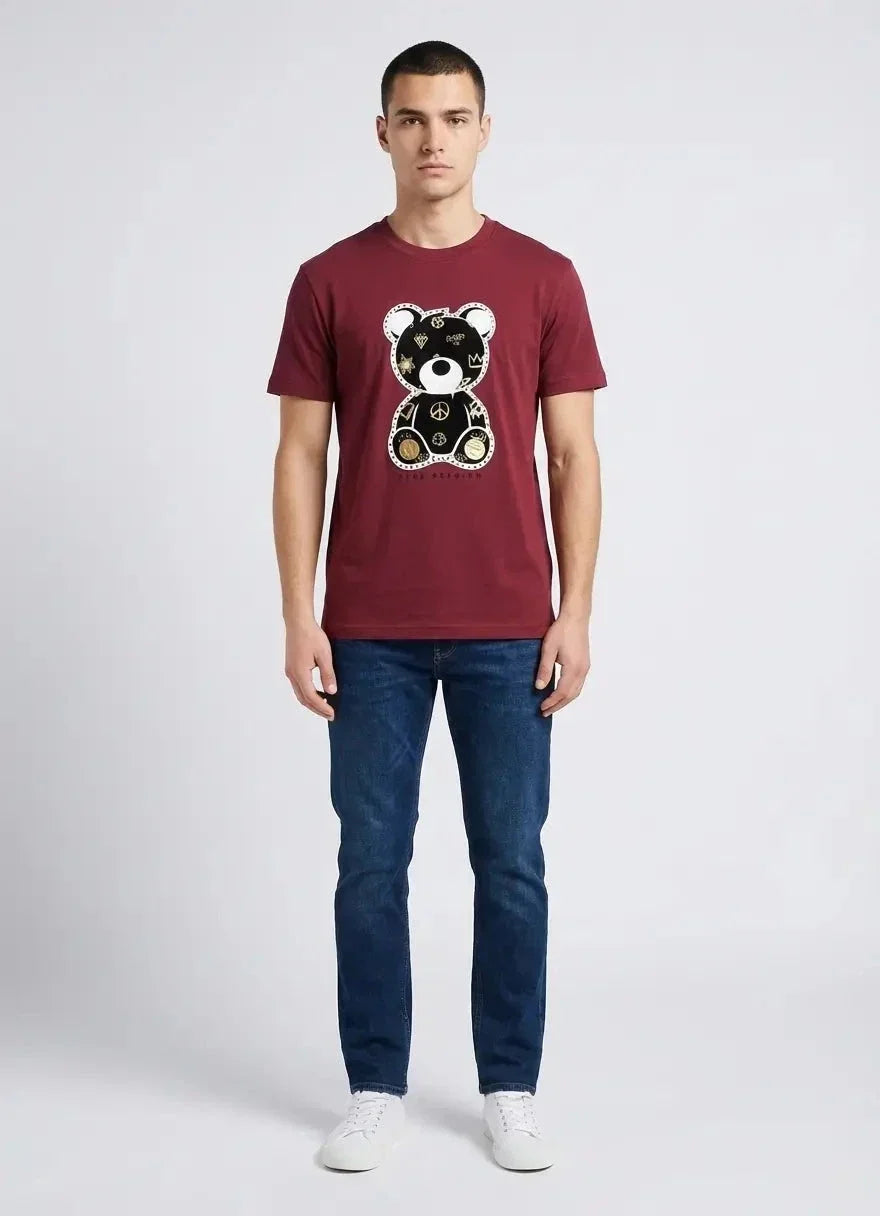 Pure Premium Santoro Burgundy T-Shirt