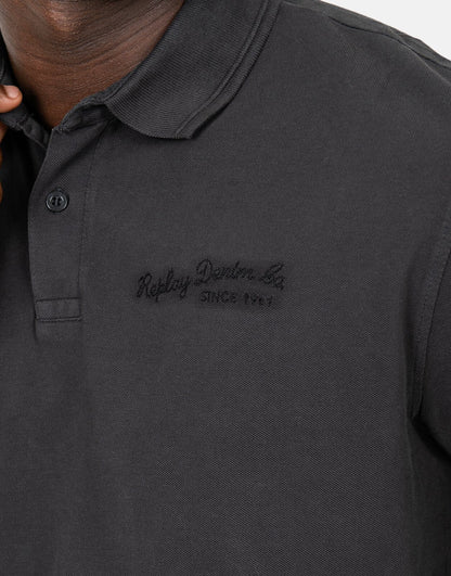 Replay Denim Co Blackboard Polo Shirt