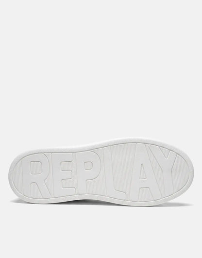 Replay Notting Agency White/Tan Sneakers