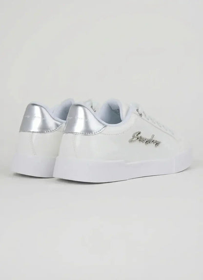 Sissy Boy Marty Patent White Sneakers