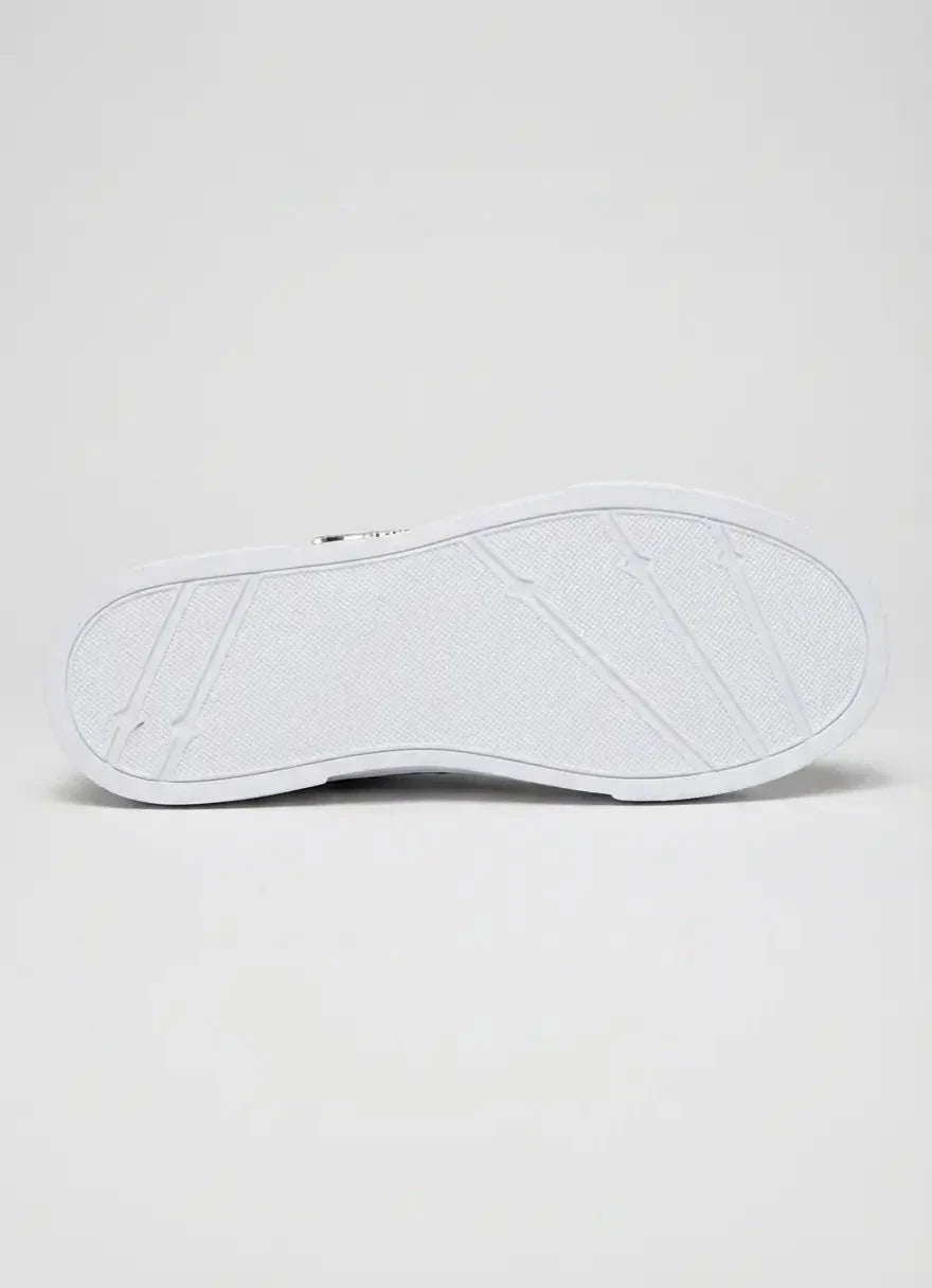 Sissy Boy Marty Patent White Sneakers