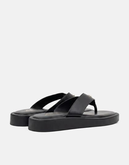 Sissy Boy Mimi Black Thong Sandals