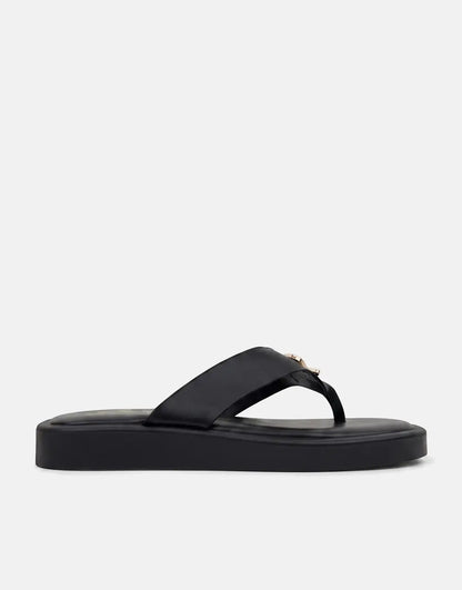 Sissy Boy Mimi Black Thong Sandals