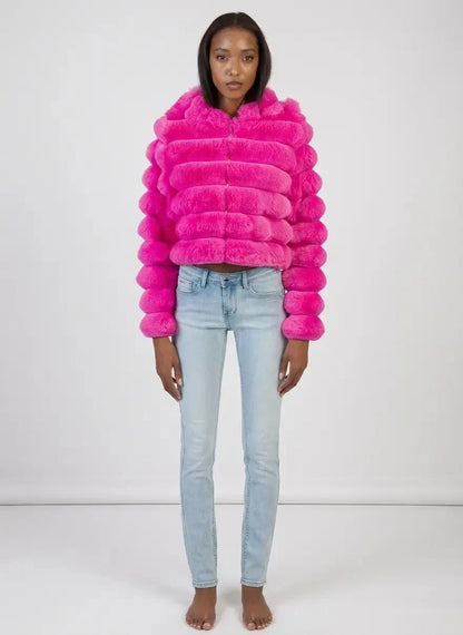 Sissy Boy Sweet and Simple Cropped Jacket Pink