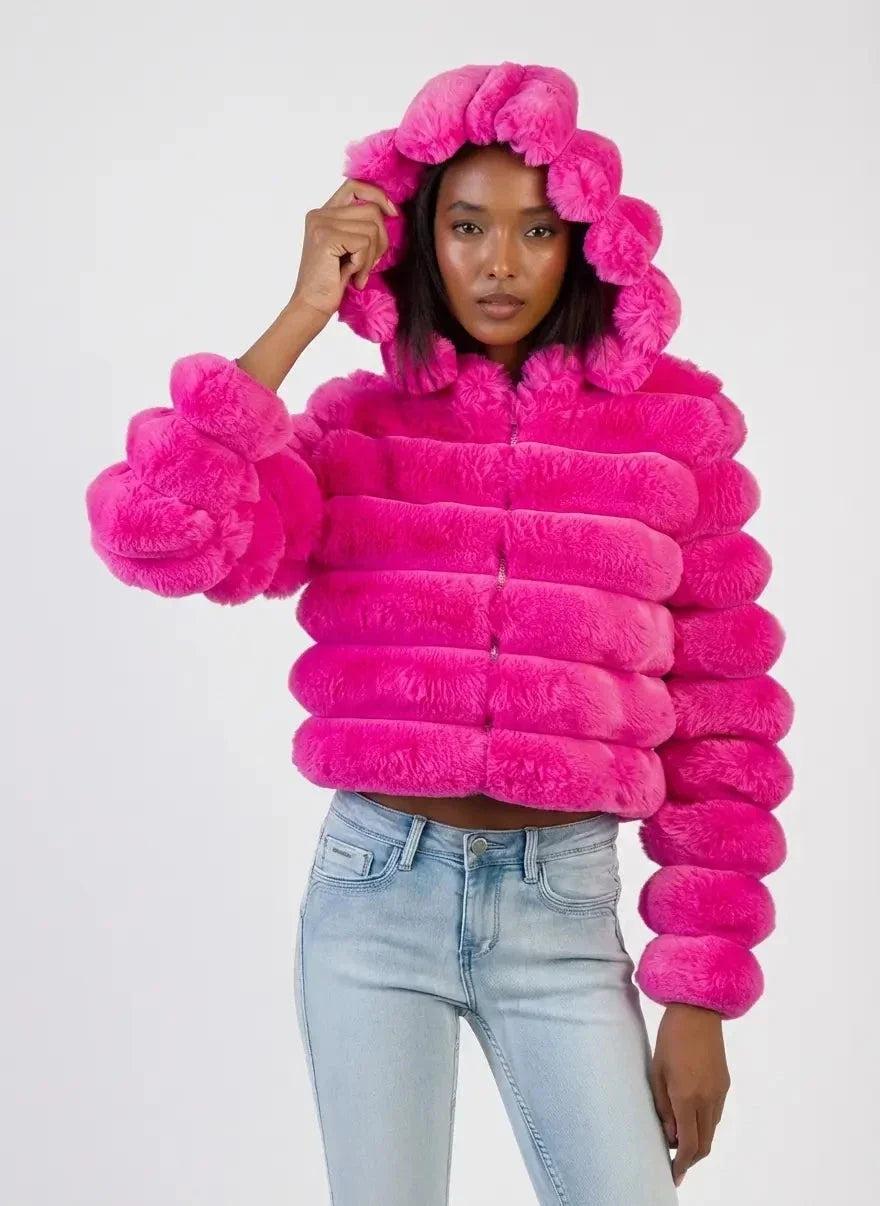 Sissy Boy Sweet and Simple Cropped Jacket Pink