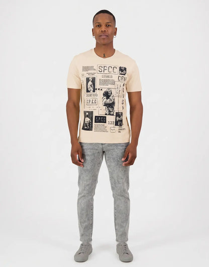 SPCC Tobias Off White T-Shirt