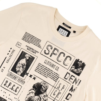SPCC Tobias Off White T-Shirt
